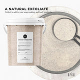 1.3Kg Ground Pumice Stone Granular Powder Tub Exfoliant Body Scrub Soap Additive - Side View