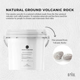 5Kg Ground Pumice Stone Granular Powder Tub Exfoliant Body Scrub Soap Additive - 45-Degree Angle