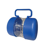3 In 1 Pet Travel Food Water Bowl Set Dog Cat Portable Feeding Carry Container - 45-Degree Angle
