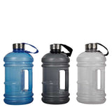 2.2L Large Water Drink Bottle - BPA Free Jug - Random Colour + Random Lid - 45-Degree Angle