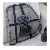 Better Back Support Chair Posture Lumbar Brace Mesh with Massage Beads - Top-Down View