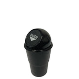 1x 550ml Mini Car Rubbish Bin - Cup Holder Trash Can Coin Ashtray Random Colour - 45-Degree Angle
