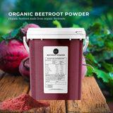 Orku 800g Organic Beetroot Powder - 100% Pure Beet Root Powder - Beta vulgaris - Front View