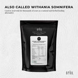 2Kg Organic Ashwagandha Root Powder Withania Somnifera Herb Supplement - Top-Down View