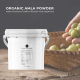 3Kg Organic Amla Powder Tub Indian Gooseberry Emblica Officinalis Supplement - Front View