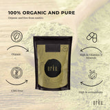 100g Organic Matcha Green Tea Powder Camellia Sinensis Leaf Supplement - 45-Degree Angle