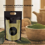5Kg Organic Matcha Green Tea Powder Camellia Sinensis Leaf Supplement - Side View