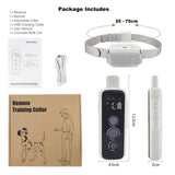 Dog Bark Collar - Rechargeable Remote Citronella Mist Spray Trainer - Front View