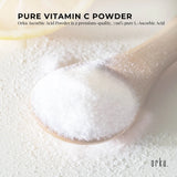 Orku 100g Vitamin C Powder Pure L-Ascorbic Acid - USP Grade Non-GMO - Rear View