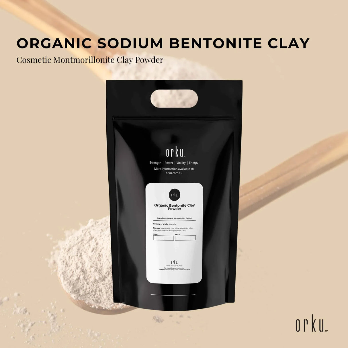 5Kg Premium Organic Montmorillonite Clay Powder for Cosmetic and Multi-Purpose Use