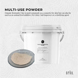 5Kg Organic Sodium Bentonite Clay Powder Tub Bucket - Cosmetic Montmorillonite