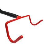 Wall Mount Hanging Bike Rack - Garage Hook Bicycle Storage Hanger - Side View