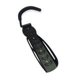 Bike Wall Hook - Steel Bicycle Holder Garage Mount - Side View