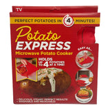 Potato Express Microwave Cooker - Quick & Easy Baked Potato Steamer Sleeve