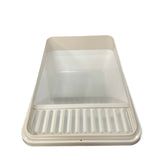 High Back Cat Litter Tray Large - Pet Fresh Clean Kitten Toilet Box - 45-Degree Angle