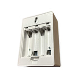 Motion Activated LED Light - Square Portable Hanging Battery Night Sensor Lamp - Front View