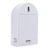 Motion Activated LED Light - Round Portable Hanging Battery Night Sensor Lamp - Front View