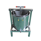 Honey Wax Press 10L - Capping Stainless Steel Manual Presser 23cm Barrel Beekeep - Front View