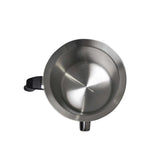 Bee Wax Melter Pot 1.4L Stainless Steel Double Boiler - Candle Making Beekeeping - Side View