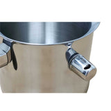 Bee Wax Melter Pot 1.4L Stainless Steel Double Boiler - Candle Making Beekeeping - 45-Degree Angle