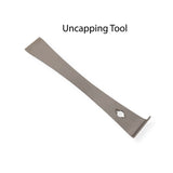 Beekeeping Tools Kit 10 Pcs - Honey Bee Hive Beekeeper Starter Pack - Front View
