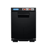 Compact 5L Black Electric Towel Warmer with UV Steriliser and Hygienic Sanitisation Features