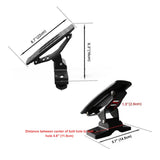 Universal Kayak Holder Car Roof Rack - Travel Saddle Watercraft Carrier Storage - Side View
