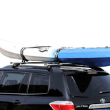 Universal Kayak Holder Car Roof Rack - Travel Saddle Watercraft Carrier Storage - 45-Degree Angle