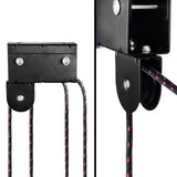 Kayak Hoist - 45kg Garage Ceiling Pulley Lift Storage System Bike Luggage Holder - 45-Degree Angle