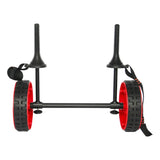 Sit On Top Kayak Trolley - Beach Canoe Boat Transporter Cart - Front View