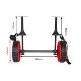 Sit On Top Kayak Trolley - Beach Canoe Boat Transporter Cart - Side View