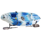 Kayak Surfboard Wall Rack - Storage Hook Board Boat Mounted Holder - Side View