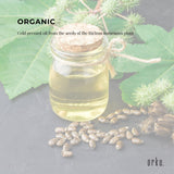 100ml Organic Castor Oil - Hexane Free Cold Pressed Anti Oxidant Skin Hair Care - Rear View