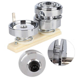 Button Badge Making Set 25mm - Maker + Mould + Badges - Close-Up Angle