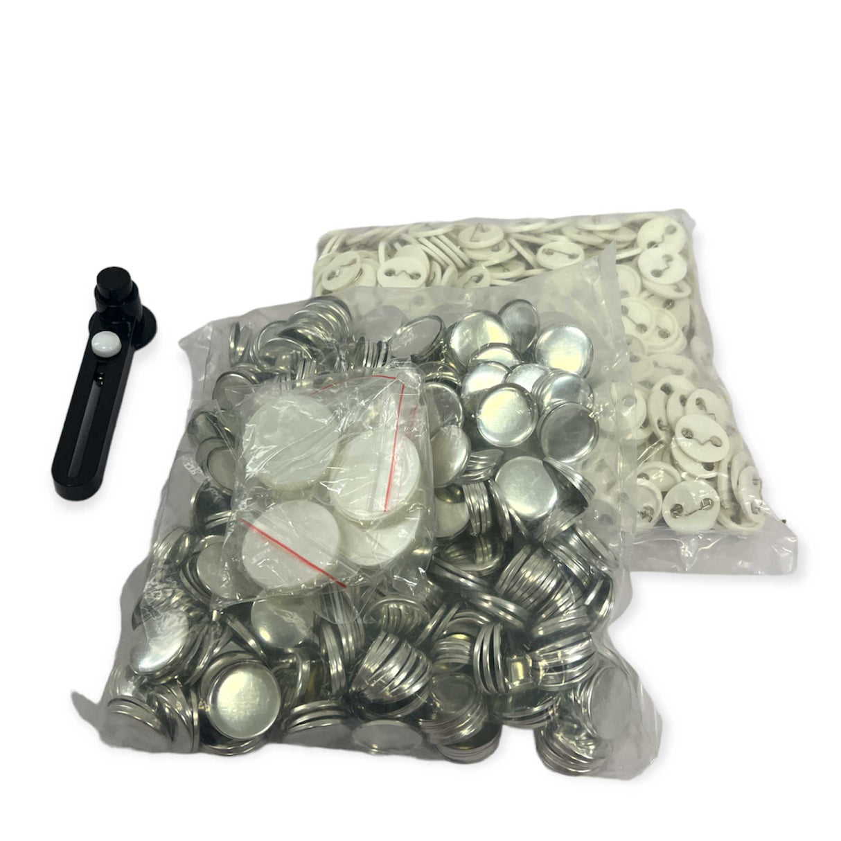 500 Pack of 25mm Button Badges - Perfect for Crafting and DIY Projects