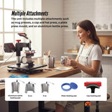 8 in 1 Combo Heat Press - DIY Hobby Craft Logo Transfer HVT Sublimation Printing - Side View