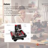 8 in 1 Combo Heat Press - DIY Hobby Craft Logo Transfer HVT Sublimation Printing - Rear View