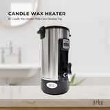8L Orku Candle Wax Heater With Core Heating Tap - Electric Warmer Melter Pot - Front View