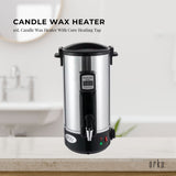 10L Orku Candle Wax Heater With Core Heating Tap - Electric Warmer Melter Pot - Front View