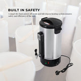 10L Orku Candle Wax Heater With Core Heating Tap - Electric Warmer Melter Pot - Rear View