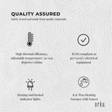 8L Orku Candle Wax Heater With Tap And Accessories - Candle Making Melter Pot - 45-Degree Angle