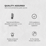 10L Candle Wax Heater Black With Tap And Accessories - Candle Wax Melter - 45-Degree Angle