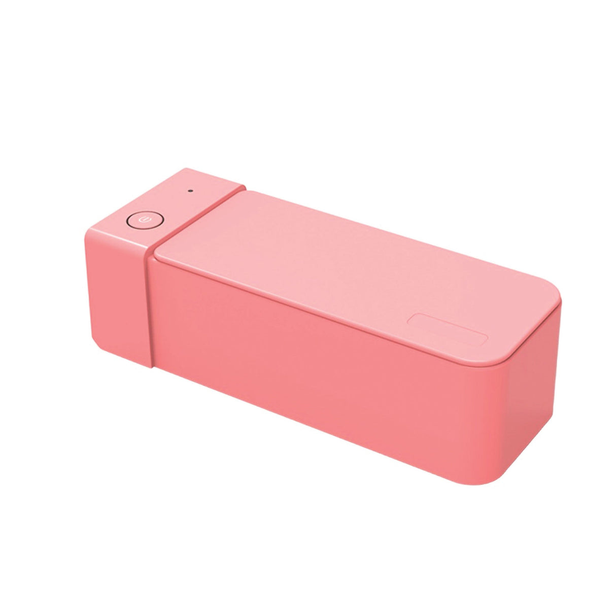 Compact 600ml Pink Ultrasonic Jewelry Cleaner - Personal Sonic Bath for Deep Cleaning