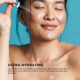 250ml Hyaluronic Acid Serum - High Strength Bulk Cosmetic Face Skin Care - Close-Up Angle
