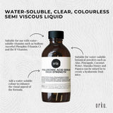 250ml Hyaluronic Acid Serum - High Strength Bulk Cosmetic Face Skin Care - Rear View