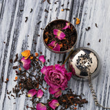 100g Organic Dried Red Rose Petals - Wedding Confetti Rosa Centifolia Flower - Top-Down View