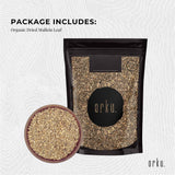 100g Organic Mullein Leaf - Dried Herbal Verbascum Thapsis - Side View