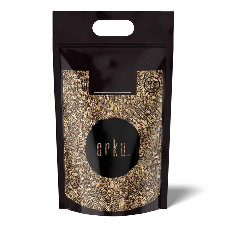 Orku 1Kg Organic Mullein Leaf - Dried Herbal Verbascum Thapsis