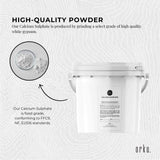 5Kg Food Grade Gypsum Powder - High Purity Calcium Sulphate for Culinary and Brewing Use