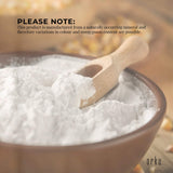 5Kg Food Grade Gypsum Powder - High Purity Calcium Sulphate for Culinary and Brewing Use - Low Angle